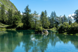 Vorderst See bei Fläscher Alp Sarina, Rätikon