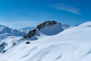 Chobel bei Ausserhaupt oberhalb Sapün, GR