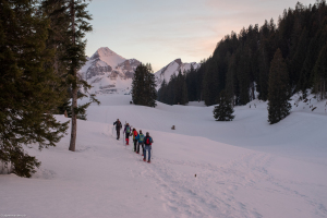 Abend-Schneeschuhtouren Uni SG