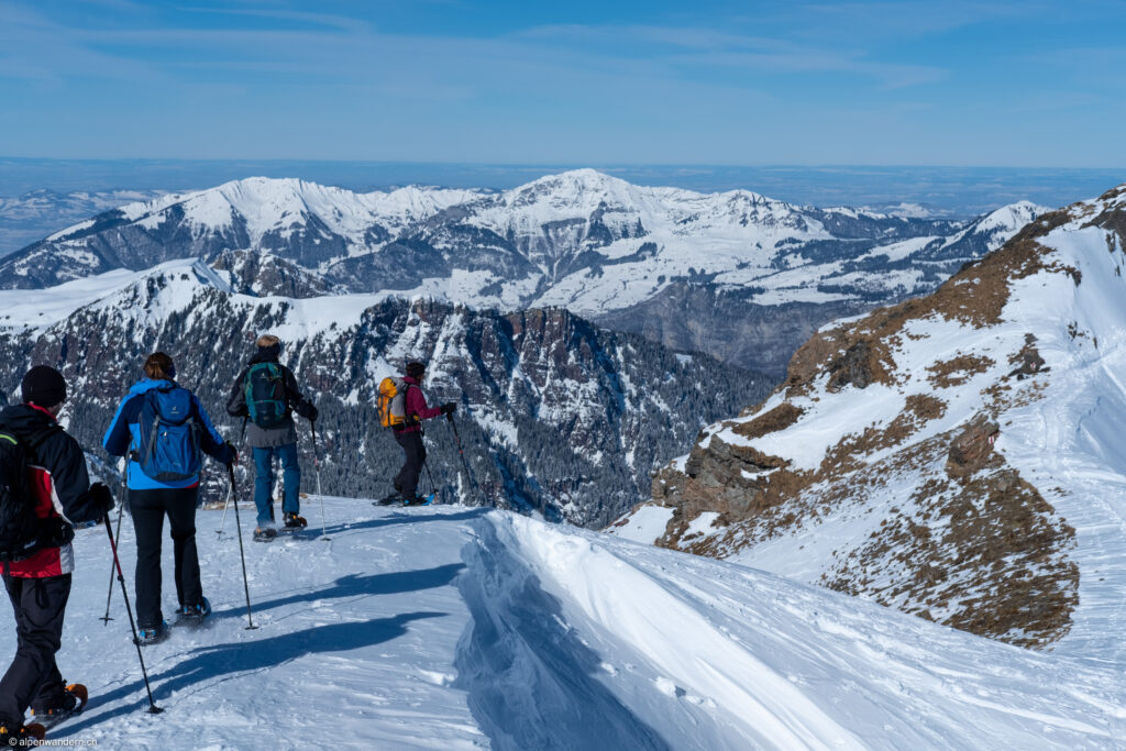 SAC Bachtel - Schneeschuhtour Erdisgulmen