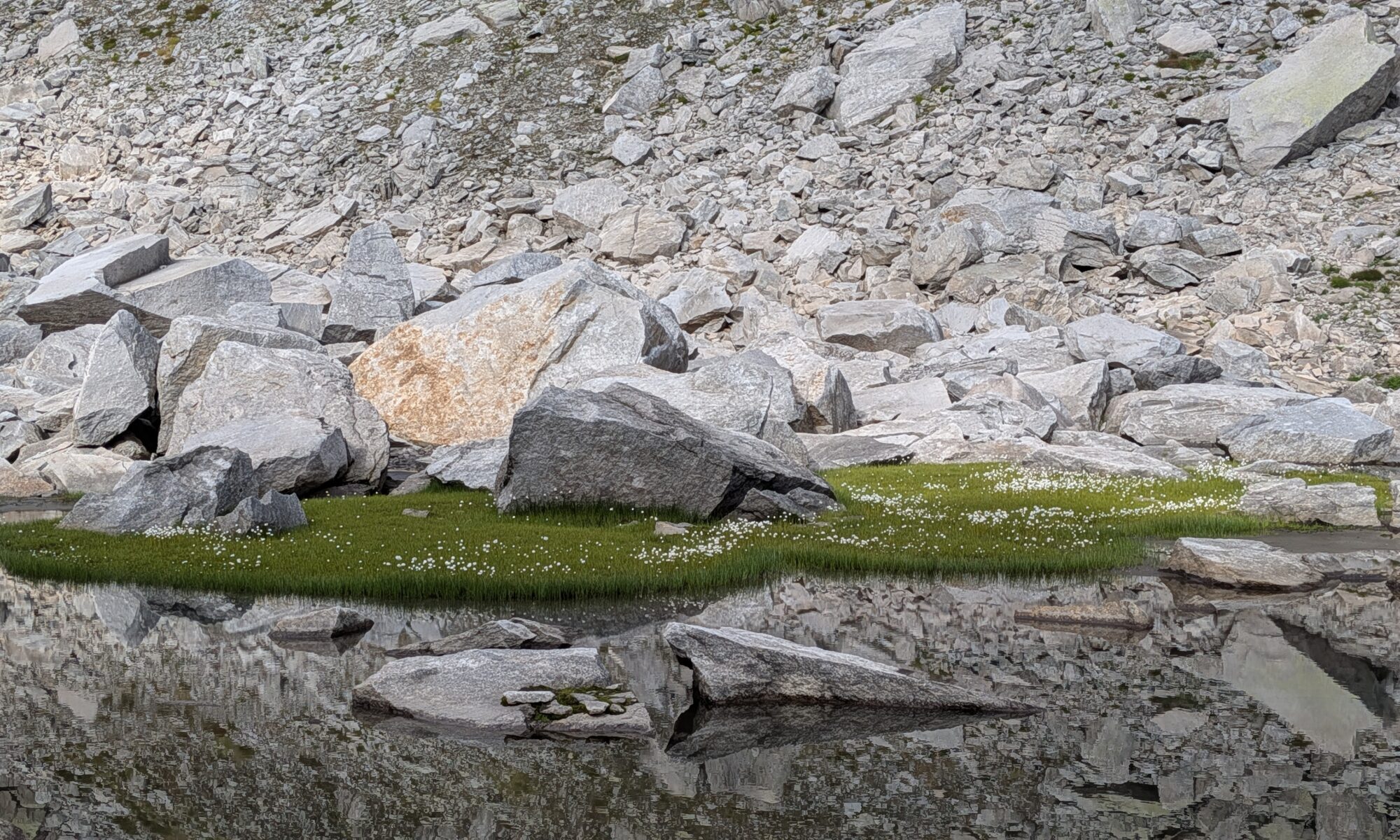 Bergsee im Valletta di San Gottardo