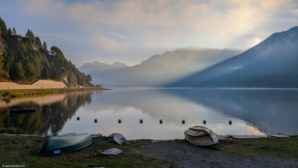 Silsersee bei Maloja