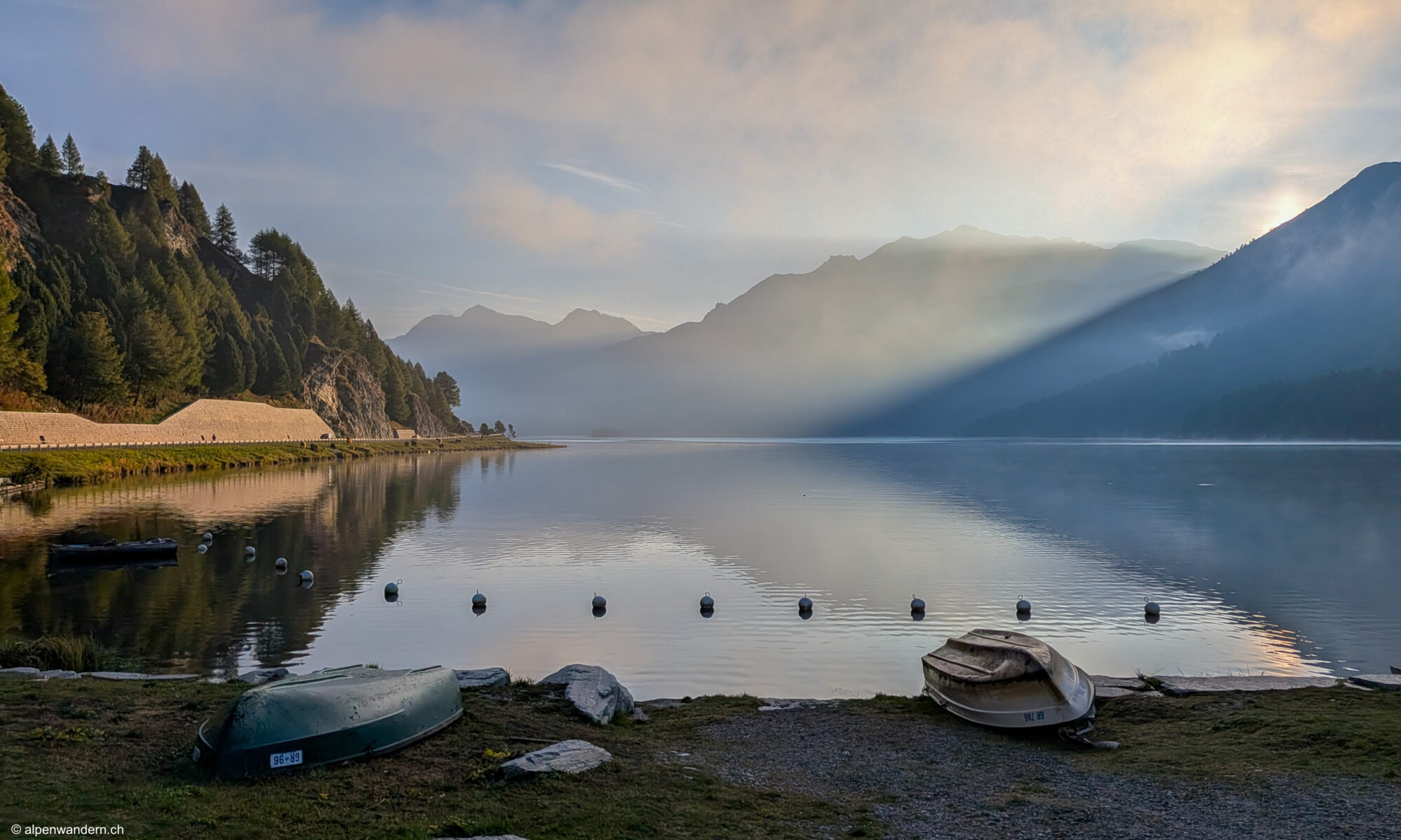 Silsersee bei Maloja
